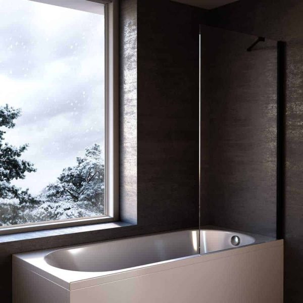 Kolpa San BS 80 Polaris kádparaván fali rögzítővel