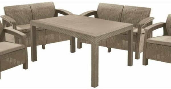 Corfu fiesta set kerti bútor garnitúra