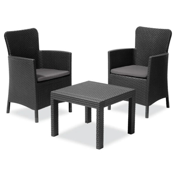 Salvador Balcony kerti bútor garnitúra szett grafit