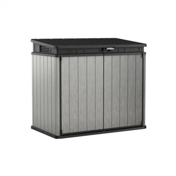 Elit store műanyag kerti tároló szürke/grafit