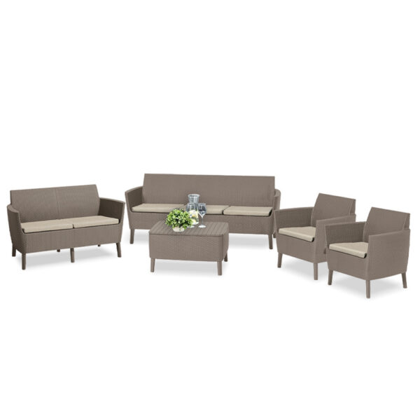 Salemo Max duo kerti bútor garnitúra cappuccino