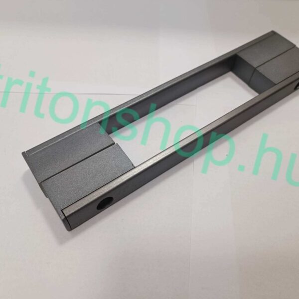 Zuhanykabin fogantyú szürke dupla furatos 20cm-es ZKF-007