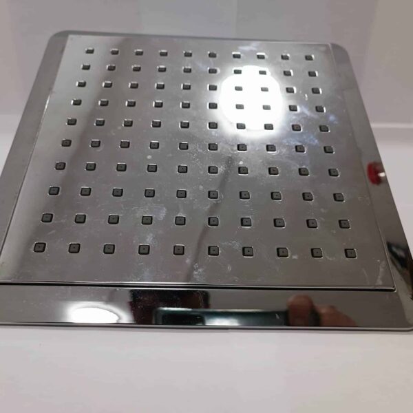 Trópusi esőztető zuhanykabinhoz 240mm. szögletes   ZTE-006