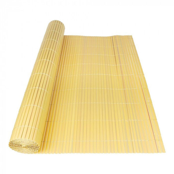 Erkélytakaró ponyva korlátra PVC 1x3 m bambusz