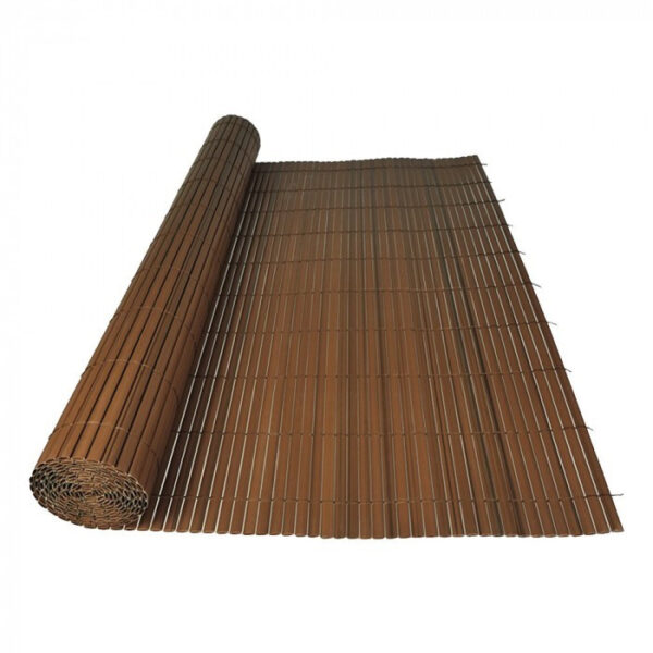Erkélytakaró ponyva korlátra PVC 1,5x3 m barna