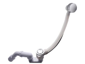 Sanplast A51CRAutomata leeresztős kádszifon, 57cm, króm Szifon