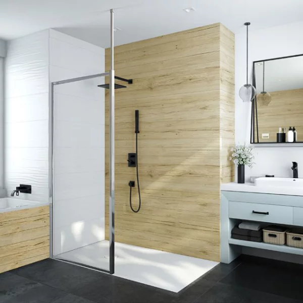 Sanplast P/BASIC Walk-in zuhanyfal