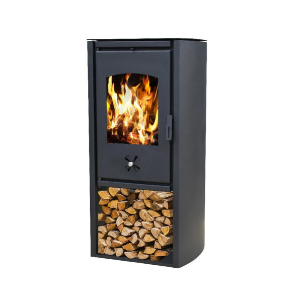Etna vízteres szilárd tüzelésű kályha fekete 15 kw