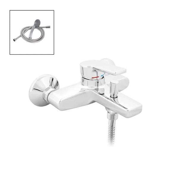 KUBO Kádtöltő csaptelep – zuhany szettel