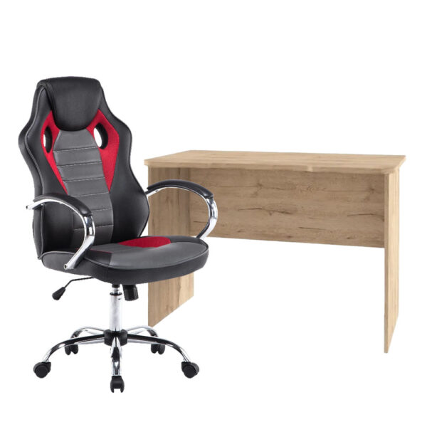 Ceron számítógépasztal Genesis gamer forgószékkel