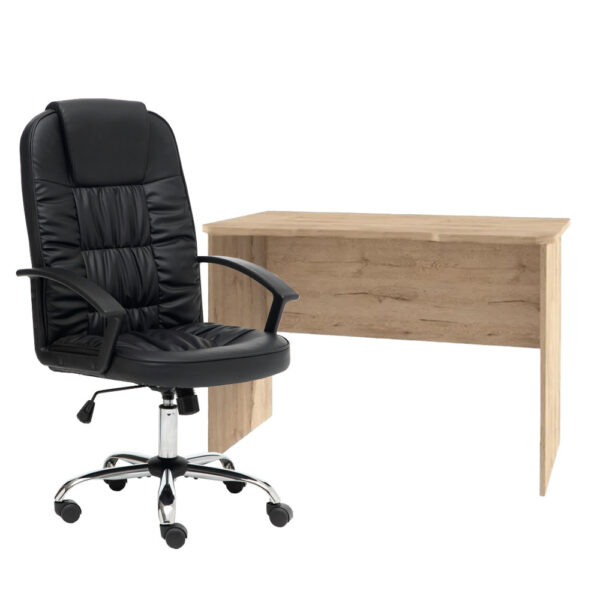 Ceron számítógépasztal Bristol forgószékkel