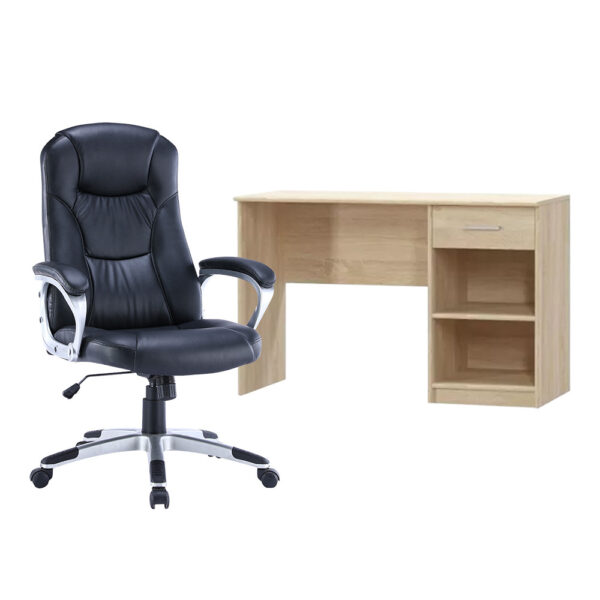 Bastian számítógépasztal Diamond forgószékkel