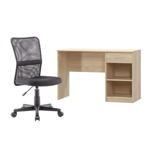 Bastian számítógépasztal Office forgószékkel