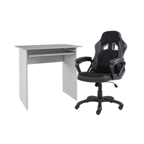 Elan számítógépasztal Gamer forgószékkel