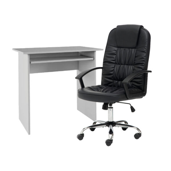 Elan számítógépasztal Bristol forgószékkel