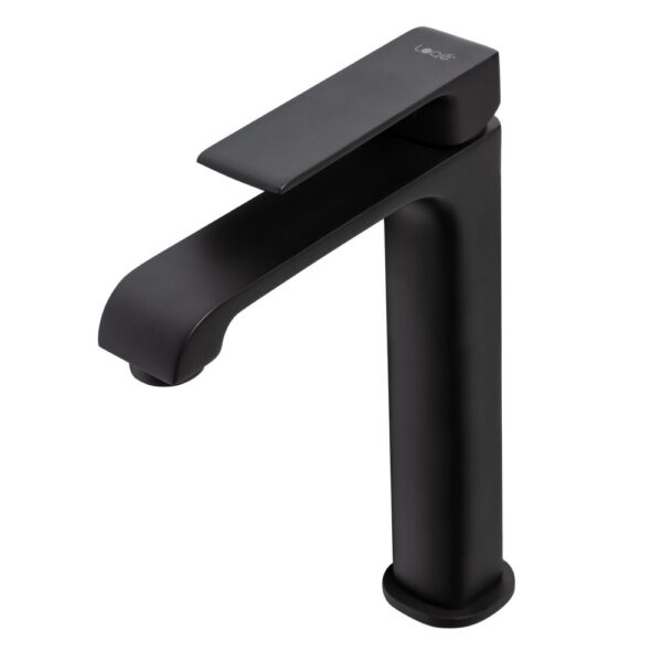 Maroko 27 fekete magasított mosdó csaptelep