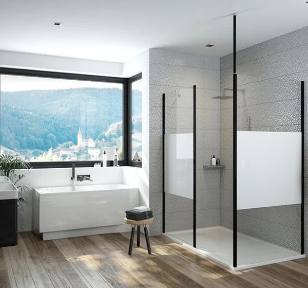 Sanplast P/PRIII Walk-in zuhanyfal