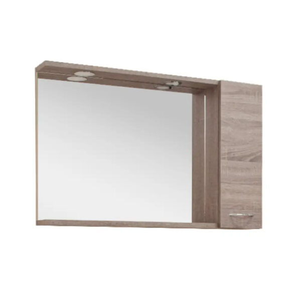 Ruben 85 fürdőszoba bútor felsőszekrény Szürke Sonoma tölgy