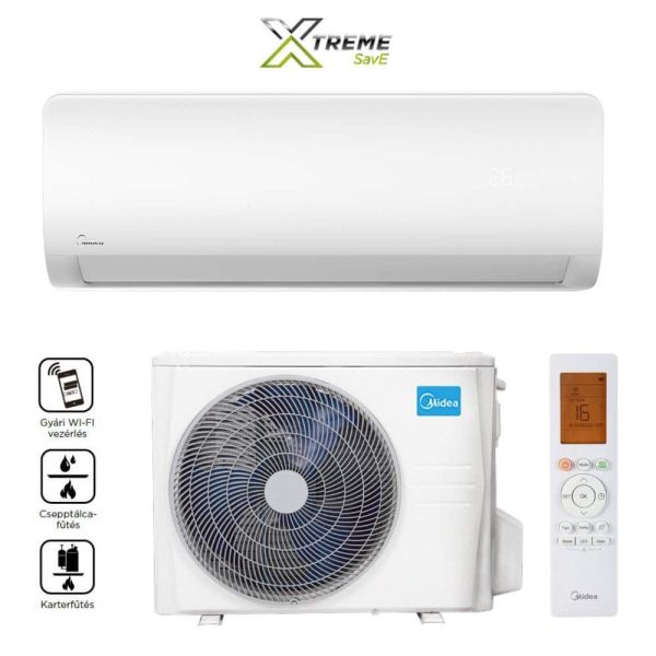 MIDEA XTREME SAVE MG2X-09-SP OLDALFALI SPLIT KLÍMA 2,6KW