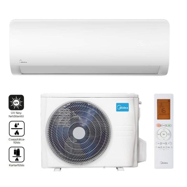 MIDEA MGP2X-12-SP XTREME SAVE PRO OLDALFALI SPLIT KLÍMA 3,5 KW