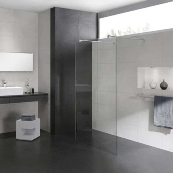 SZABADON ÁLLÓ 100X195 CM WALK-IN ZUHANYFAL