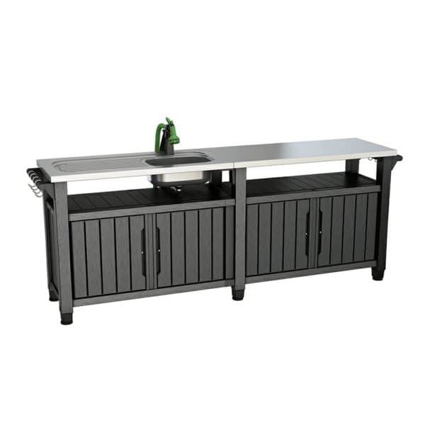 UNITY CHEF MŰANYAG KERTI GRILL ASZTAL