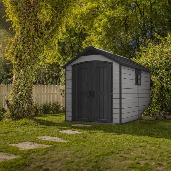 PREMIER 7511 MŰANYAG KERTI HÁZ BARNÁS-SZÜRKE