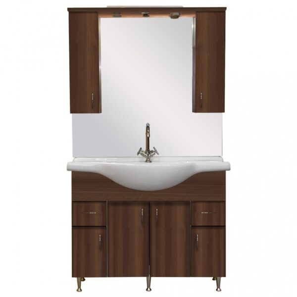 Bianca Plus 105 komplett fürdőszoba bútor aida dió