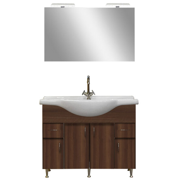 Bianca Prime 105 komplett fürdőszoba bútor aida dió