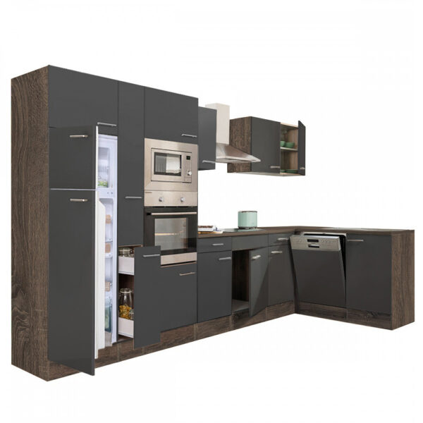 Yorki 370 beépíthető sarok konyhablokk