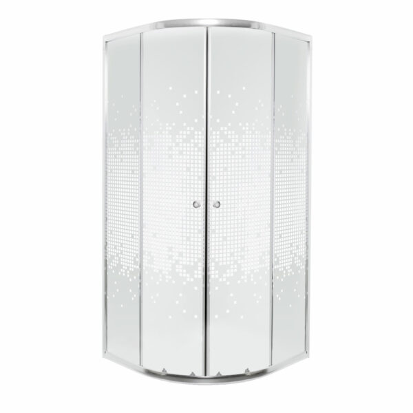 Pixel White 90 íves zuhanykabin zuhanytálca nélkül