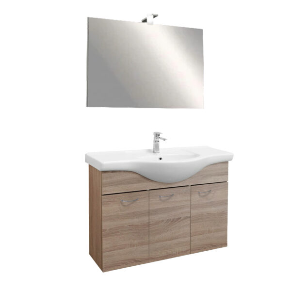 Zeus 105 komplett fürdőszoba bútor Rauna szíl