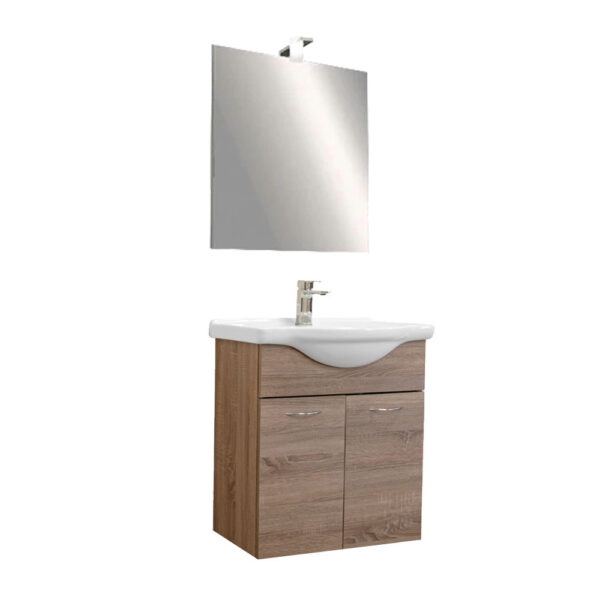 Zeus 65 komplett fürdőszoba bútor Rauna szíl