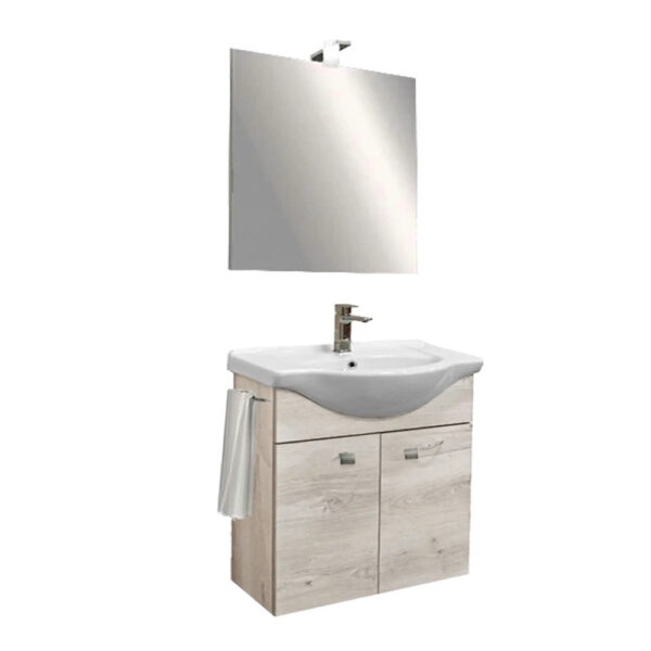 Zeus 75 komplett fürdőszoba bútor Kelta tölgy