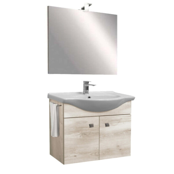 Zeus 85 komplett fürdőszoba bútor Kelta tölgy