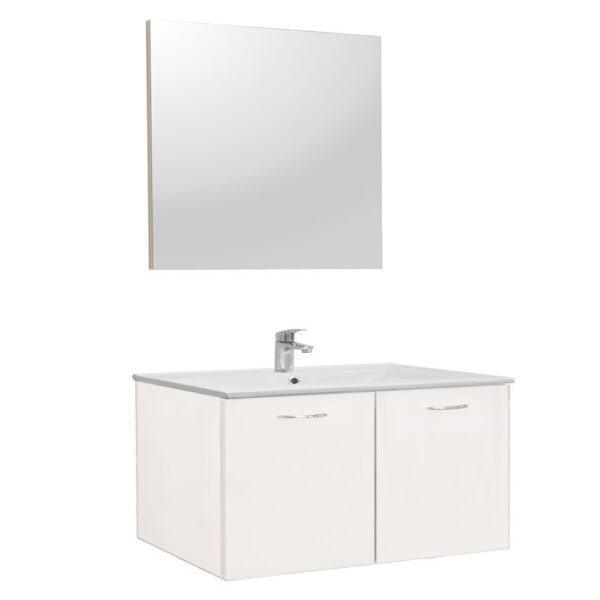 Zoya 100 komplett fürdőszoba bútor fehér